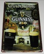 GUINNESS : Metalen Bord Guinness Beer Dublin - Est. 1759, Verzamelen, Biermerken, Verzenden, Nieuw, Reclamebord, Plaat of Schild