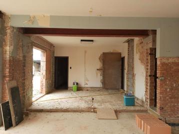 Poutrel steken werken binnen en buiten.0465826053 beschikbaar voor biedingen