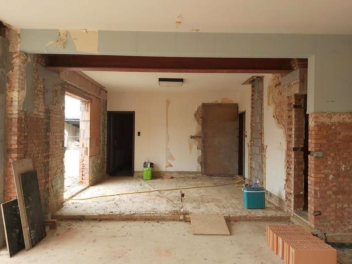 Poutrel steken werken binnen en buiten.0465826053, Doe-het-zelf en Bouw, Metalen, Zo goed als nieuw, Ophalen of Verzenden