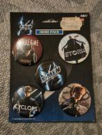 5 badges X-Men the Movie : Hero pack (2000), Enlèvement, Neuf