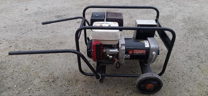 Generator Honda gx390 5.5kva, Bricolage & Construction, Générateurs, Utilisé, Enlèvement