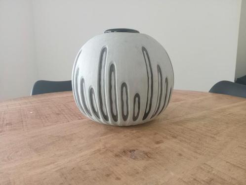 Vase Pomax de la collection Ateljee, Huis en Inrichting, Woonaccessoires | Vazen, Nieuw, Zwart, Glas, Ophalen