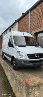 Mercedes Sprinter 519 3.0 V6, Auto's, Bestelwagens en Lichte vracht, Euro 5, Zwart, Wit, Mercedes-Benz