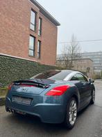 Peugeot RCZ SPORT 1.6 benzine van 2011 - 1 JAAR GARANTIE, Auto's, Peugeot, Euro 5, Zwart, Blauw, Leder