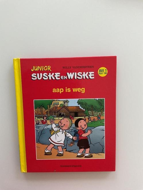 Strips: Suske en Wiske 4 stuks junior AVI boekjes, Boeken, Stripverhalen, Zo goed als nieuw, Meerdere stripboeken, Ophalen of Verzenden