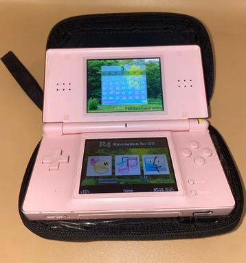 Original Coral Pink DS Lite.(los&compleet)
