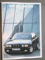 BMW Serie 5 Reeks 520i 525i 530i 535i E34 Brochure, BMW, Verzenden