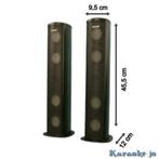 HOLLYWOOD-BL 3-weg Stereo of Surround speaker set, TV, Hi-fi & Vidéo, Enceintes, Neuf, Autres marques, Moins de 60 watts, Enlèvement ou Envoi