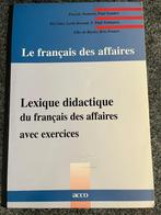 Le français des affaires, Ophalen