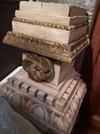 Prachtige set/2 antieke gepatineerde zuilen uit kerk., Enlèvement, Comme neuf