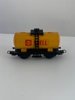 Wagon Citerne Shell deux essieux HO Lima. Vintage 1964, Enlèvement ou Envoi, Wagon, Utilisé, Courant continu ou Courant alternatif