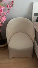 Fauteuil méridienne beige avec housse, Maison & Meubles, Fauteuils, Enlèvement, Comme neuf