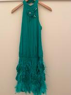 Halterjurk, Kleding | Dames, Gelegenheidskleding, Zo goed als nieuw, Maat 36 (S), Groen, Ophalen