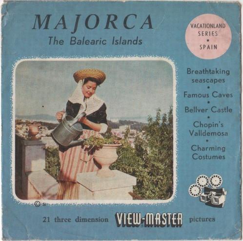 View-master Majorca Mallorca!! 2 schijven!!!!, Antiek en Kunst, Antiek | Speelgoed, Ophalen of Verzenden