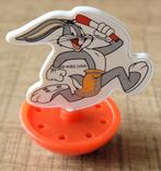 Bugs Bunny - mini-tolfiguurtje, Verzamelen, Stripfiguren, Ophalen of Verzenden, Looney Tunes, Zo goed als nieuw, Beeldje of Figuurtje