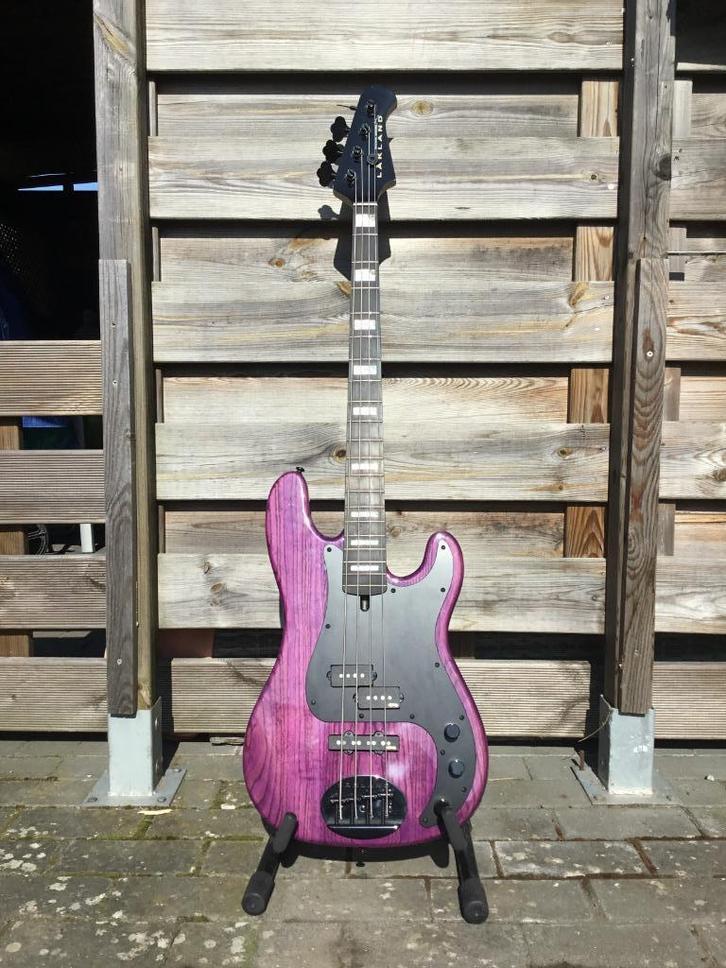 Lakland Skyline 4464 Custom GZ4 PP - Signature -BAISSE PRIX, Muziek en Instrumenten, Snaarinstrumenten | Gitaren | Bas, Zo goed als nieuw