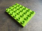 Lego Duplo Baseplate 4x6 (zie foto's) 5, Ophalen of Verzenden, Gebruikt, Losse stenen, Duplo