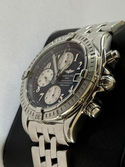 Breitling A13356 Chronomat Evolution, Handtassen en Accessoires, Horloges | Heren, Zo goed als nieuw, Polshorloge, Breitling, Staal