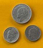 Lot 3 monnaies argent Pays-Bas, Enlèvement ou Envoi, Monnaie en vrac, Argent