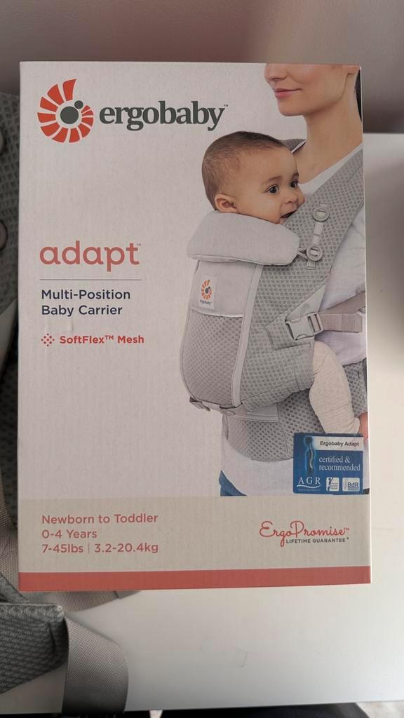 Ergobaby Adapt draagzak – als nieuw, Kinderen en Baby's, Babydragers en Draagdoeken, Zo goed als nieuw, Draagzak, Ophalen