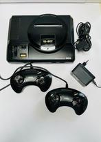 Sega Mega Drive 16 bit console + 2 controlles + kabels, Ophalen of Verzenden, Gebruikt, Met 2 controllers, Mega Drive