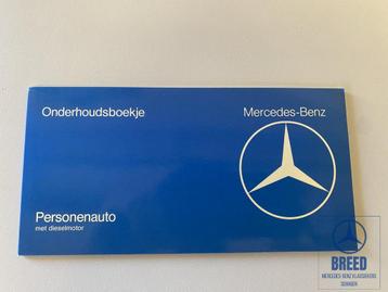 NOS onderhoudsboekje Nederlands Mercedes-Benz W123 diesel beschikbaar voor biedingen