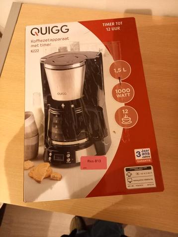 Koffiezetapparaat met timer beschikbaar voor biedingen