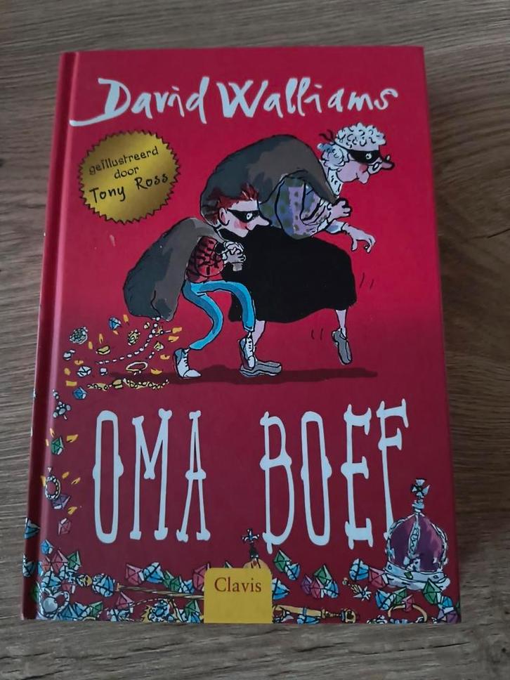 David Walliams - Oma boef, Boeken, Kinderboeken | Jeugd | onder 10 jaar, Zo goed als nieuw, Ophalen of Verzenden