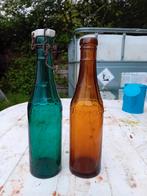Oude vintage bierflessen  francois Waegemans Gent gand, Enlèvement ou Envoi
