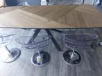 moderne tafel met spinnenpoot, Huis en Inrichting, Tafels | Eettafels, Ophalen