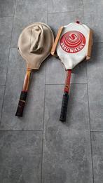 2 retro tennis  raketten, Sport en Fitness, Tennis, Ophalen of Verzenden, Zo goed als nieuw