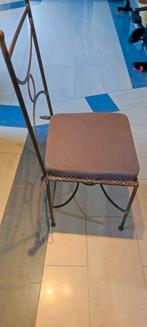 8 chaises en fer forgé, Maison & Meubles, Enlèvement, Utilisé