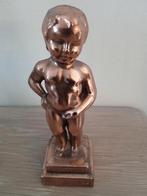 Koperen beeldje Manneke pis Brussel, Antiek en Kunst, Ophalen of Verzenden