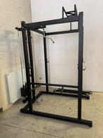 Power Rack + 100kg Pulley, Sport en Fitness, Fitnessmaterialen, Ophalen, Zo goed als nieuw