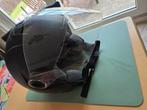 Helm met windscherm maat XS, valt redelijk ruim, Fietsen en Brommers, Brommerhelmen, Ophalen, Zo goed als nieuw