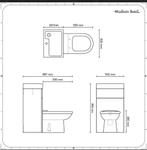 Toiletkastje met kraan, nieuwe staat, 50 tot 100 cm, Nieuw, Minder dan 100 cm, Overige typen