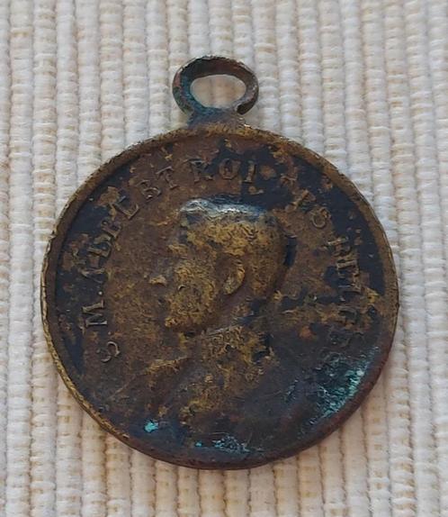 Belgium 1914 - Medal/Token - S.M.Albert I, Timbres & Monnaies, Pièces & Médailles, Envoi