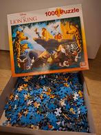 Puzzel The Lion King disney King 1000 stukjes, Ophalen of Verzenden