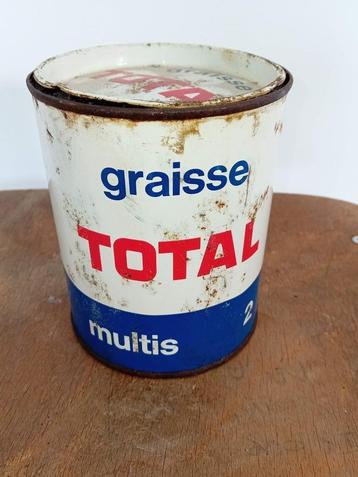 Vintage blik vet TOTAL Multis beschikbaar voor biedingen