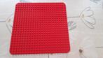 Lego Duplo grote bouwplaat rood, Kinderen en Baby's, Speelgoed | Duplo en Lego, Ophalen of Verzenden, Gebruikt, Complete set, Duplo