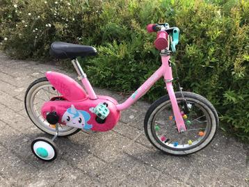 fiets kind B-twin 14 inch beschikbaar voor biedingen