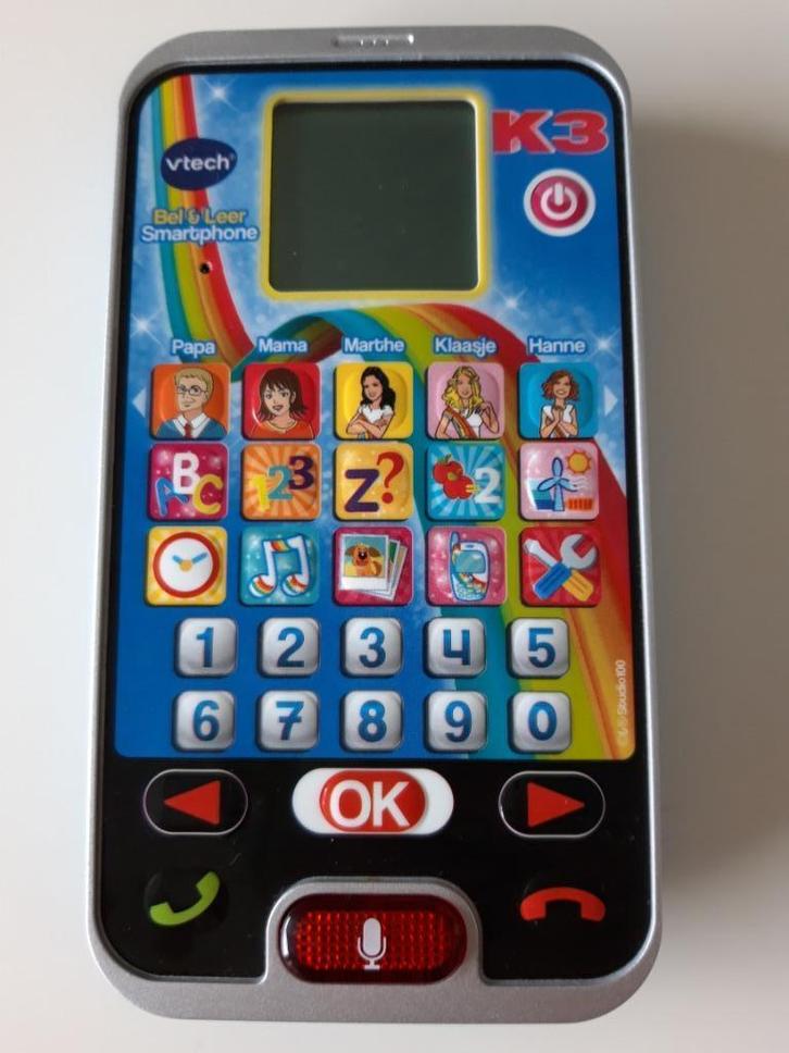 VTech Preschool K3 Bel & Leer Smartphone, Enfants & Bébés, Jouets | Vtech, Utilisé, Enlèvement ou Envoi