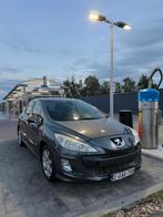 Peugeot 308 2011, Auto's, Euro 5, Zwart, Parkeersensor, Bedrijf