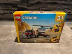Lego 31146 Creator 3in1 Truck met helikopter, Ophalen of Verzenden, Nieuw, Complete set, Lego