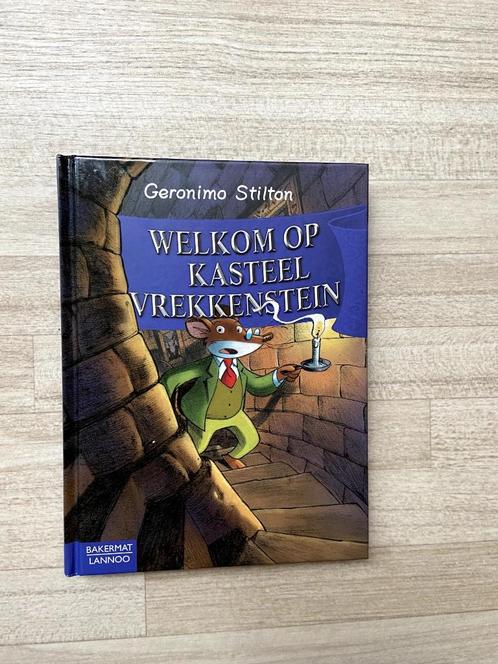 Welkom op kasteel Vrekkenstein - Geronimo Stilton, Boeken, Kinderboeken | Jeugd | onder 10 jaar, Zo goed als nieuw, Fictie algemeen