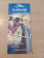 Sea World San Diego flyer 2002, Verzamelen, Ophalen of Verzenden, Zo goed als nieuw, Pretparken