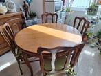 Tafel met 6stoelen, Huis en Inrichting, Ophalen, Zo goed als nieuw