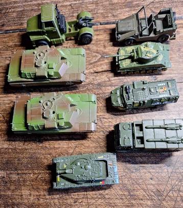 Miniaturen leger voertuigen