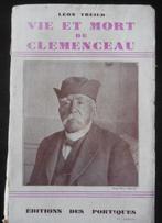 Vie et mort de Clemenceau - L. Treich - 1929, Ophalen of Verzenden