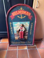 Houten wandbord Helmsman Pipes Tobacco–Virginia Flake & Rub, Ophalen, Zo goed als nieuw
